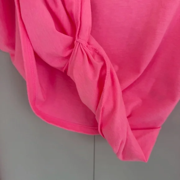 LILLY PULITZER Women’s Greer Long Sleeve Twist Top in Pink Style 8585 - Picture 9 of 10
